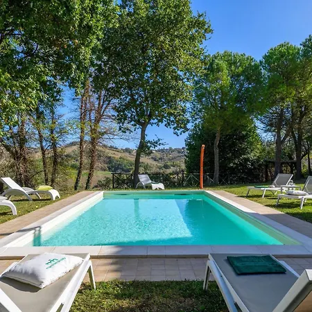 Licht Unter Den Buchen- Marche Urlaub- Privater Pool By Interhome Σπίτι διακοπών *