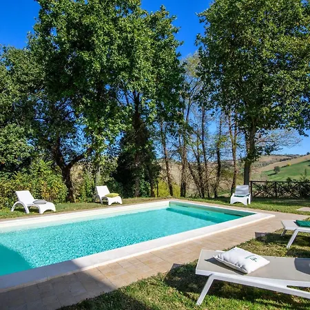 Licht Unter Den Buchen- Marche Urlaub- Privater Pool By Interhome Σπίτι διακοπών Montemaggiore al Metauro